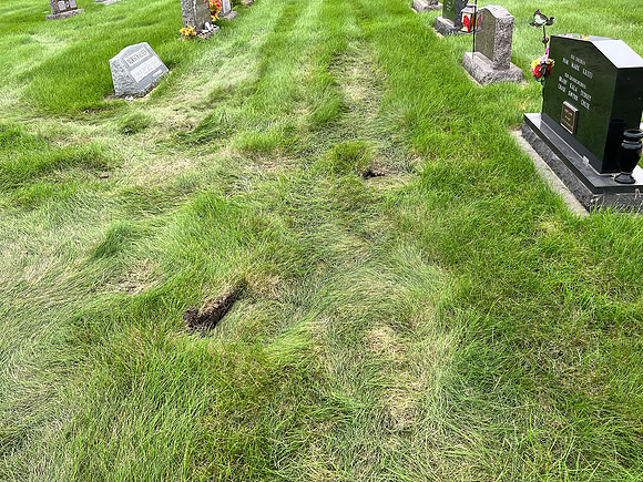 Near the Kahle grave