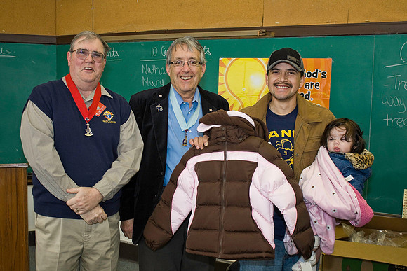 Coats for Kids - St. Patrick Catholic Church, Racine, Wis.