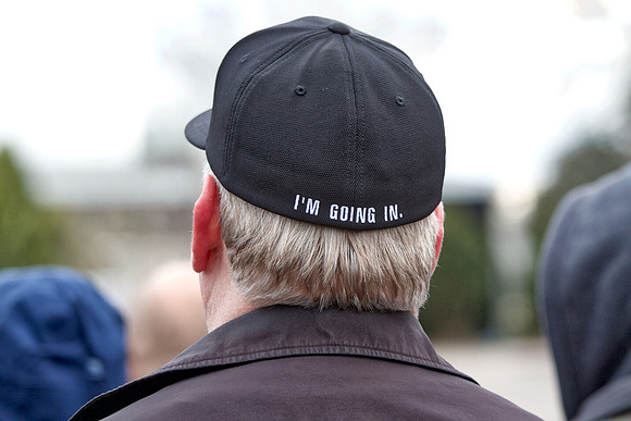 Fr. Heilman: 'I'm going in.'