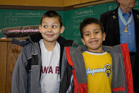 Coats for Kids - St. Patrick Catholic Church, Racine, Wis.