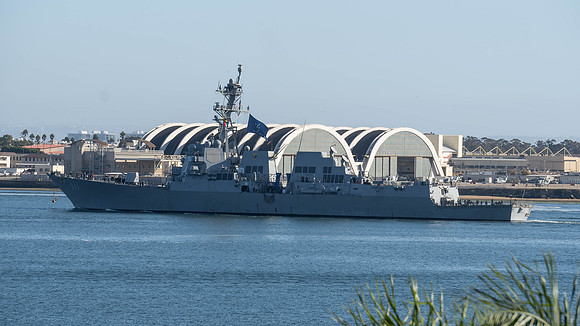 USS Spruance, San Diego