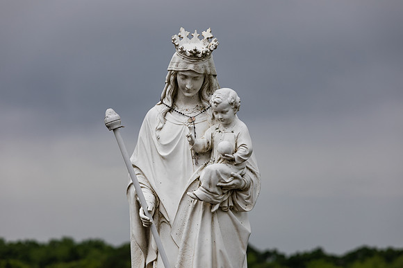 Rosary Garden, Pine Bluff, Wisconsin