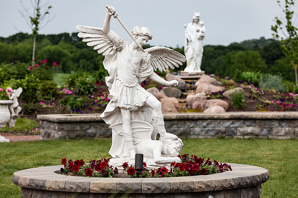 Rosary Garden, Pine Bluff, Wisconsin