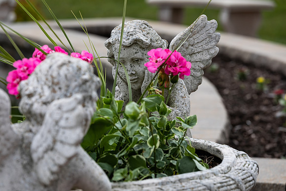 Rosary Garden, Pine Bluff, Wisconsin