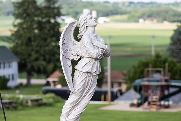 Rosary Garden, Pine Bluff, Wisconsin