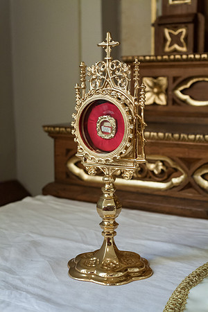 Relic of St. Maximilian Kolbe, Pine Bluff, Wis.