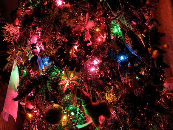 Lighted Christmas Tree