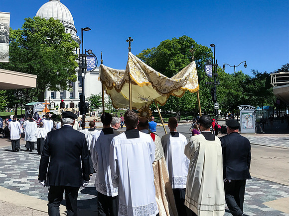 Eucharistic Procession, Madison, Wis.