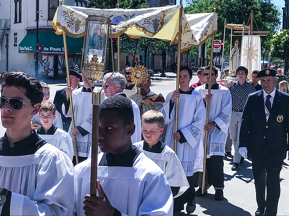 Eucharistic Procession, Madison, Wis.