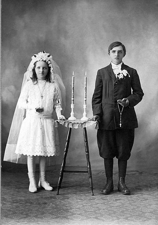 First Communion, Vesper, Wis., circa 1912