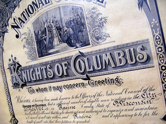 Knights of Columbus Charter