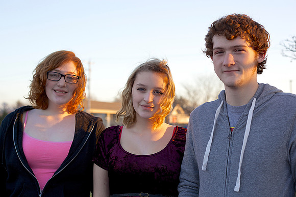 Samantha, now 20; Ruby, now 17; Stevie, now 24.
