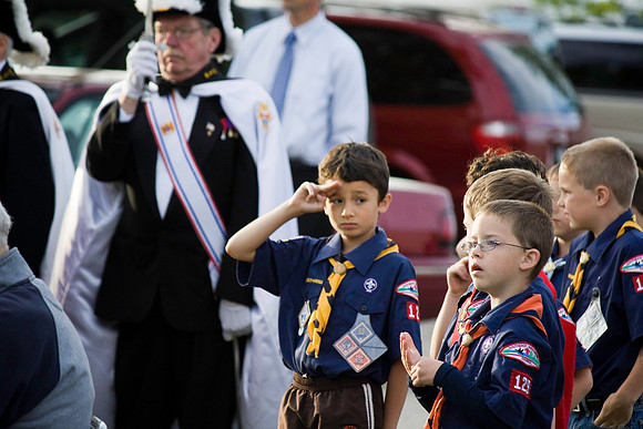 Flag Retirement 2010