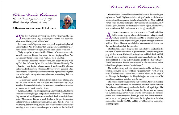 A Daughter's Remembrance